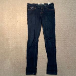 Hollister size 25 skinny jeans.